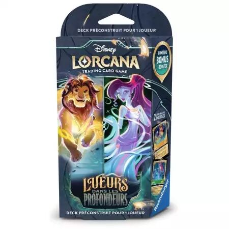 Lorcana - Chapitre 10 : Lueurs dans les Profondeurs - Deck de Démarrage Simba/Megara