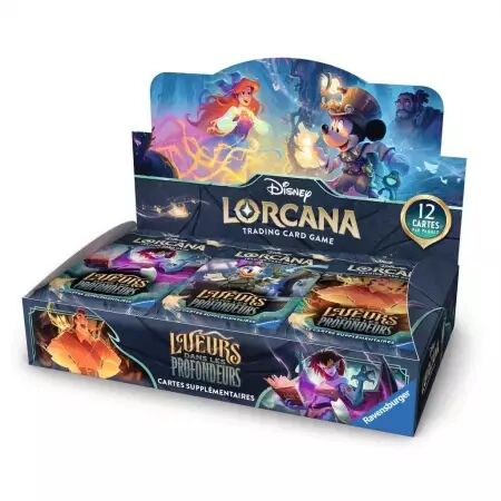 Lorcana - Chapitre 10 : Lueurs dans les Profondeurs - Display 24 Boosters Français