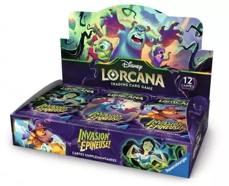  Lorcana - Chapitre 13 : Invasion Epineuse - Boite de 24 Boosters Fran&ccedil;ais