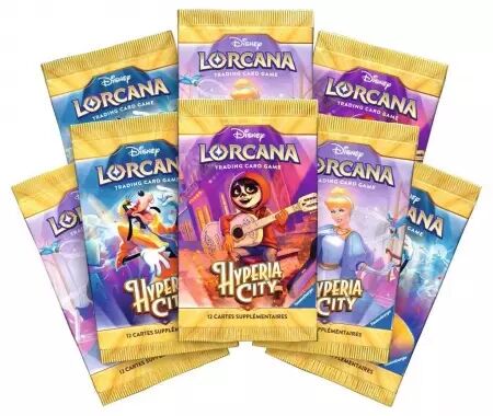 Lorcana - Chapitre 14 : Hyperia City - Tr&eacute;sor des Illumineurs / Trove Pack Fran&ccedil;ais