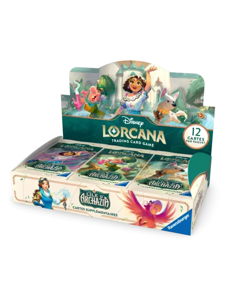 Lorcana - Chapitre 7 : L\'ile d\'Archazia - Boite de 24 Boosters Fran�ais