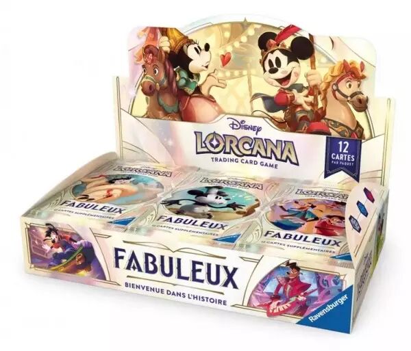  Lorcana - Chapitre 9 : Fabuleux - Boite de 24 Boosters Fran�ais 