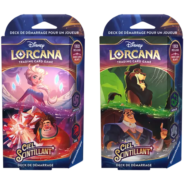 Lorcana - Chapitre Cinq : Ciel Scintillant - Decks de d�marrage (au choix)
