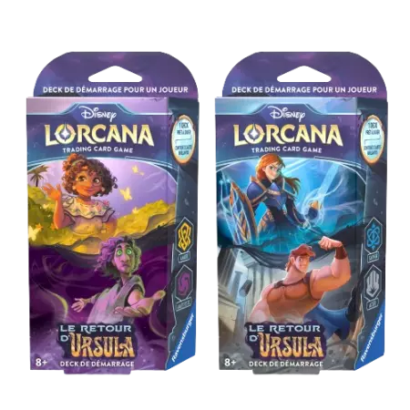 Lorcana - Chapitre Quatre : Le Retour d\'Ursula - Decks de démarrage