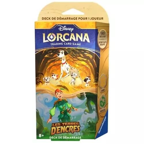 Lorcana - Chapitre Trois : Les Terres d\'Encres - Deck de d�marrage Pongo et Peter Pan (FR)
