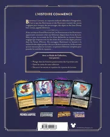 Lorcana - Guide de collection Set 1 &agrave; 4