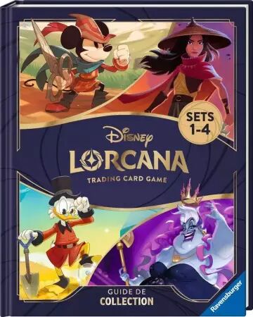 Lorcana - Guide de collection Set 1 &agrave; 4