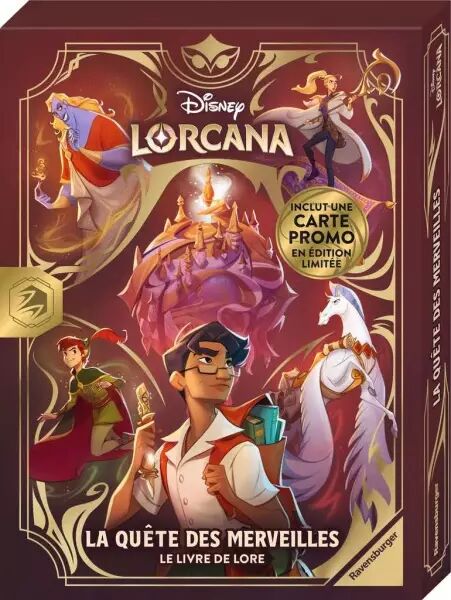 Lorcana - La Qu�te des Merveilles : Le Livre de Lore
