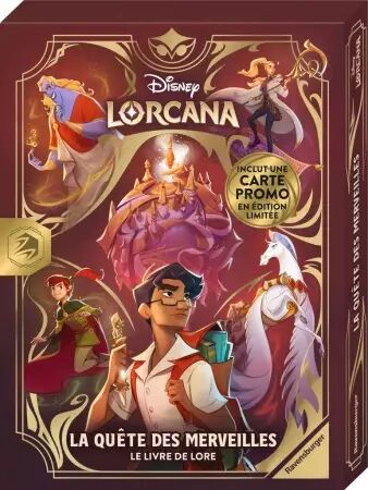 Lorcana - La Qu&ecirc;te des Merveilles : Le Livre de Lore