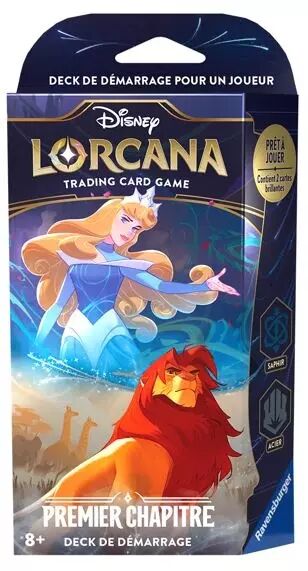 Lorcana - Set 1 : Deck de d�marrage - Aurore et Simba