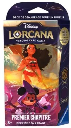 Lorcana - Set 1 : Deck de démarrage - Vaiana et Mickey (Ambre Améthyste)