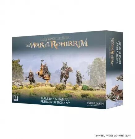 Lord of the Rings: Haleth & Hama Princes Of Rohan - Middle Earth Strategy Battle Game