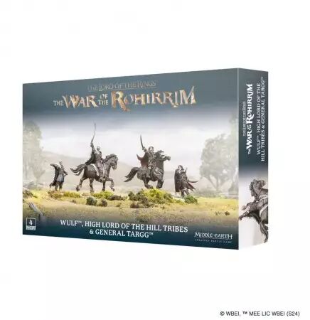 Lord of the Rings: Wulf, High Lord of the Hill Tribes et General Targg - Middle Earth Strategy Battle Game