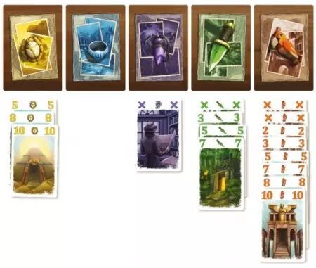 Lost Cities Duel - Mini Games - Iello