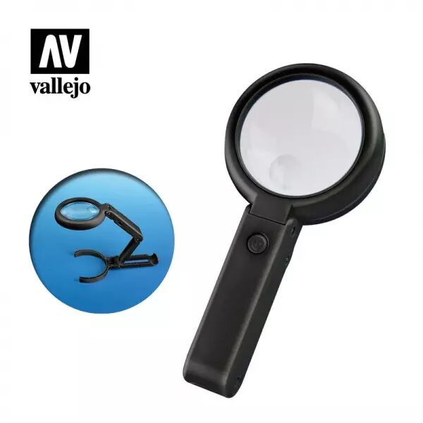 Loupe portable Vallejo avec LED