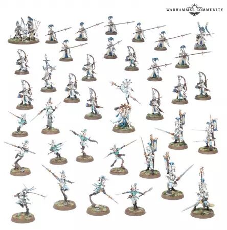 Lumineth Realm-Lords :  Bataillon (Battleforce) 2026 - Ost d\'Iliathe - Warhammer Age Of Sigmar - Games Workshop