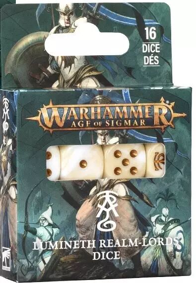 Lumineth Realm-Lords : Set de d�s - Warhammer Age Of Sigmar - Games Workshop