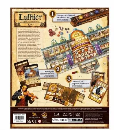 Luthier - Dave Beck et Abe Burson - Lucky Duck Games