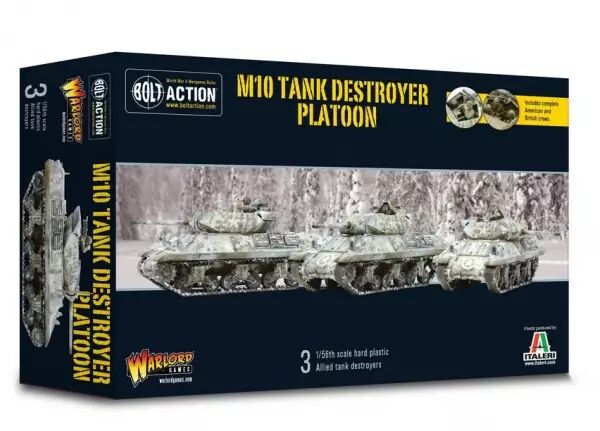 M10 Tank Destroyer Platoon � Peloton de Chasseurs de Chars (28mm) - Bolt Action - Warlord Games
