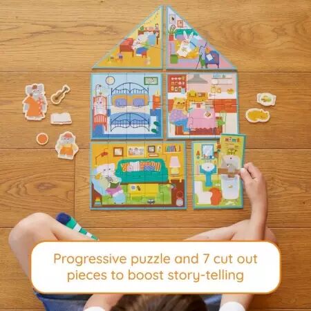 Ma Maison de R&ecirc;ve - Puzzle Progressif - Moritoys