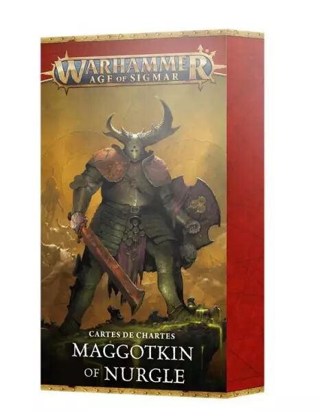Maggotkin Nurgle : Cartes de Charte (Fran�ais) - Warhammer Age of Sigmar