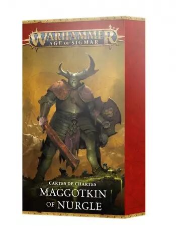 Maggotkin Nurgle : Cartes de Charte (Fran&ccedil;ais) - Warhammer Age of Sigmar