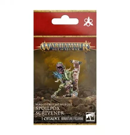 Maggotkin of Nurgle : Scribe Avarieur (Spoilpox Scrivener) - Warhammer Age of Sigmar - Games Workshop