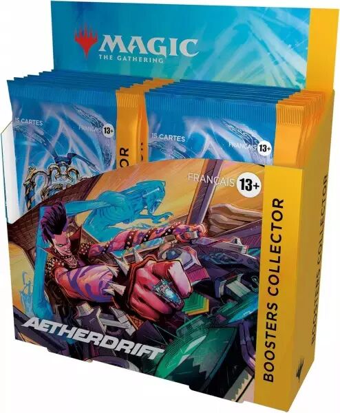 Magic the Gathering : Aetherdrift - Bo�te de 12 Boosters Collector (fran�ais)