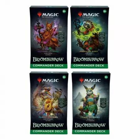 Magic the Gathering : Bloomburrow - Pack 4 Commander Decks (english)