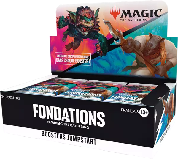 Magic the Gathering : Fondations - Bo�te (Display) de 24 Boosters jumpstart (Fran�ais)