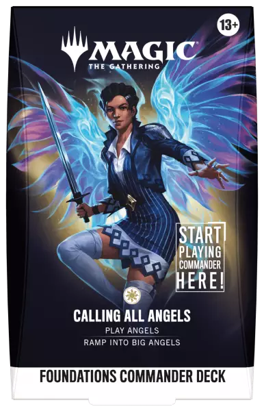 Magic the Gathering : Foundations Commander Deck - Calling All Angels (english)