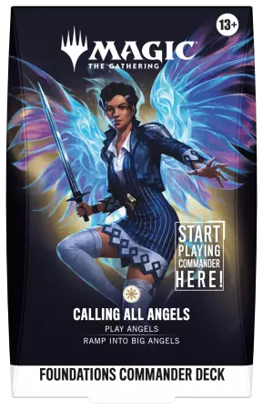 Magic the Gathering : Foundations Commander Deck - Calling All Angels (english)