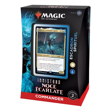 Magic The Gathering : Innistrad Noce Écarlate - Deck Commander Escadron Spirituel