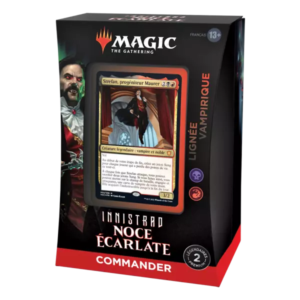 Magic The Gathering : Innistrad Noce �carlate - Deck Commander Lign�e Vampirique