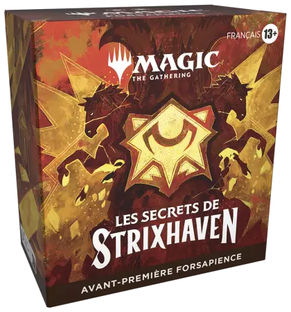 Magic the Gathering : Les Secrets de Strixhaven  - Pack avant premi&egrave;re (fran&ccedil;ais)