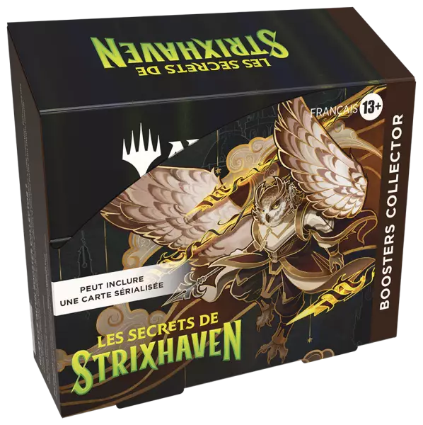 Magic the Gathering : Les Secrets de Strixhaven - Boite de 12 Boosters Collector (fran�ais)