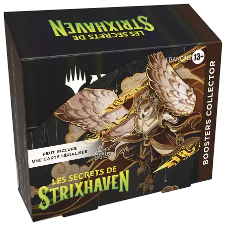 Magic the Gathering : Les Secrets de Strixhaven - Boite de 12 Boosters Collector (fran&ccedil;ais)