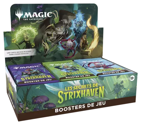  Magic the Gathering : Les Secrets de Strixhaven - Bo&icirc;te de 30 Boosters de jeu (fran&ccedil;ais)