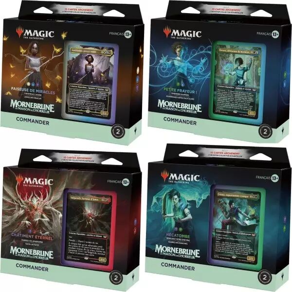 	Magic the Gathering : Mornebrune - Pack de 4 Decks Commander(fran�ais)