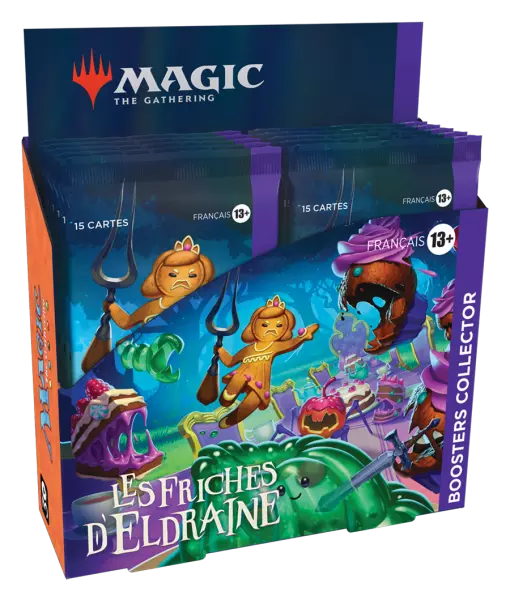 Magic The Gathering (MTG) : Les Friches d\'Eldraine Bo�te de 12 Boosters Collector - Version Fran�aise