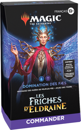 Magic The Gathering (MTG) : Les Friches d\'Eldraine Deck Commander : Domination des Faes - Version Française