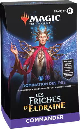 Magic The Gathering (MTG) : Les Friches d\'Eldraine Deck Commander : Domination des Faes - Version Française