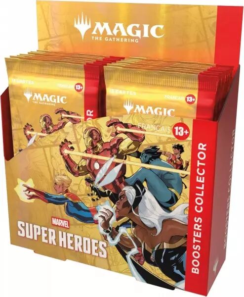 Magic the Gathering (MTG) : Marvel Super Heroes - Boite 12 Booster Collector (FR)
