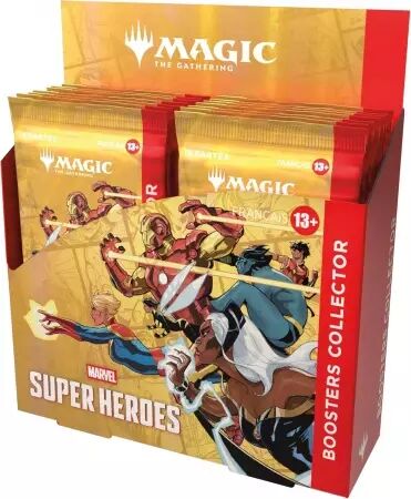 Magic the Gathering (MTG) : Marvel Super Heroes - Boite 12 Booster Collector (FR)