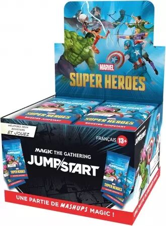 Magic the Gathering (MTG) : Marvel Super Heroes - Boite de 24 Boosters Jumpstart (FR)