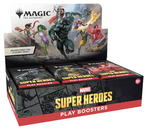 Magic the Gathering (MTG) : Marvel Super Heroes - Display 30 Play Booster (EN)