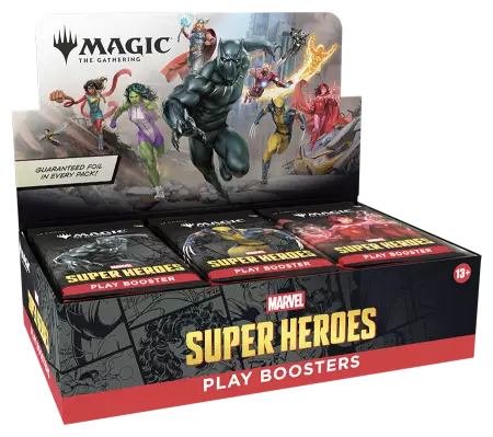 Magic the Gathering (MTG) : Marvel Super Heroes - Display 30 Play Booster (EN)