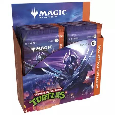  Magic the Gathering (MTG) : Teenage Mutant Ninja Turtles - Boite 12 Boosters Collector (FR)