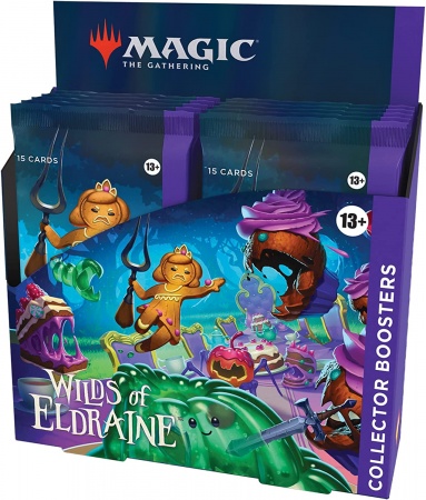 Magic The Gathering (MTG) : Wilds of Eldraine Box of 12 Collector Boosters - English Edition