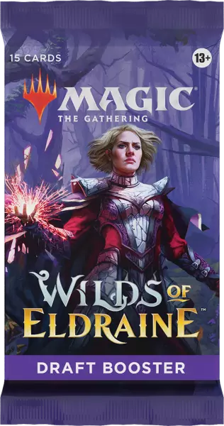 Magic The Gathering (MTG) : Wilds of Eldraine Draft Booster - English Edition